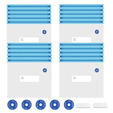 27 Pcs Sous Vide Bags, BPA Free Reusable Food Storage 8.5 x 8.5 in 