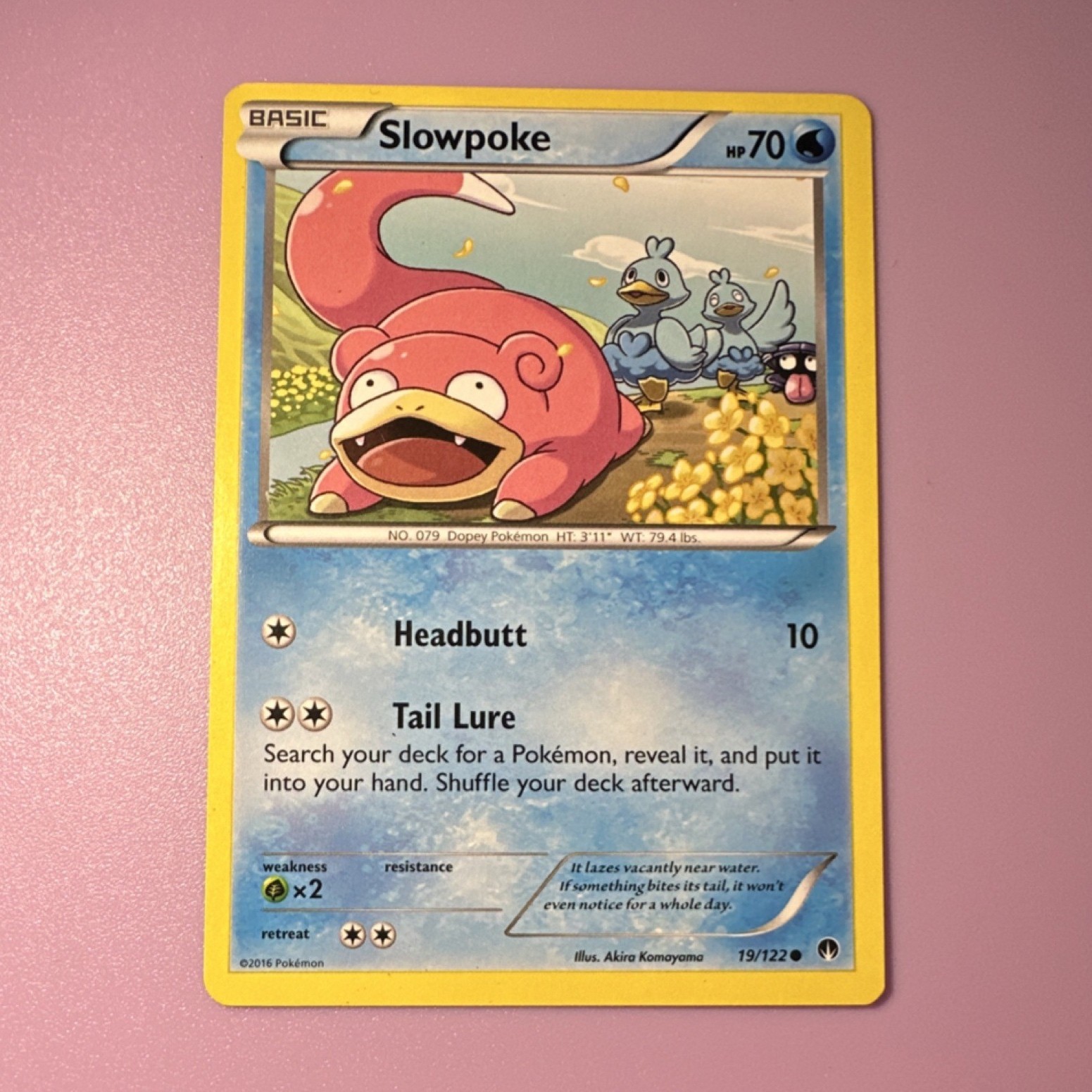 Slowpoke 19/122 Breakpoint 2016 Basic Akira Komayama Common