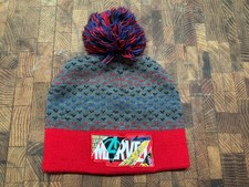 Marvel Avengers Stocking Hat Beanie Pom One Size Youth Kids Knit Warm