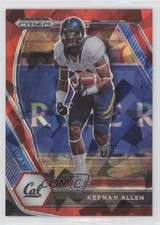 2021 Panini Prizm Draft Picks Red Ice Prizm Keenan Allen #42 2l4