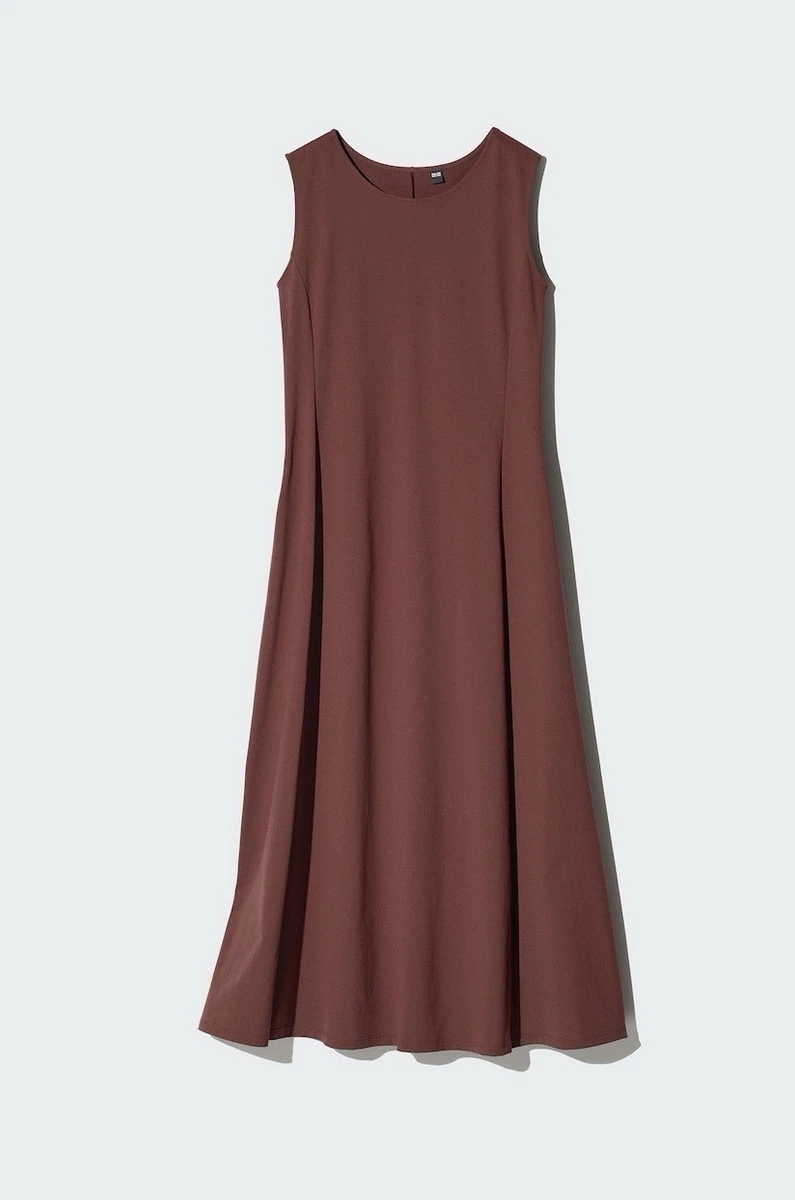 uniqlo combination sleeveless flare dress Uniqlo Uniqlo Combination Sleeveless Flare Dress 19.90