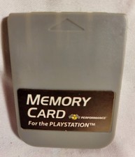 Lot of 2 PlayStation Memory Cards PS1 PS2 Pelican Performance OEM Style