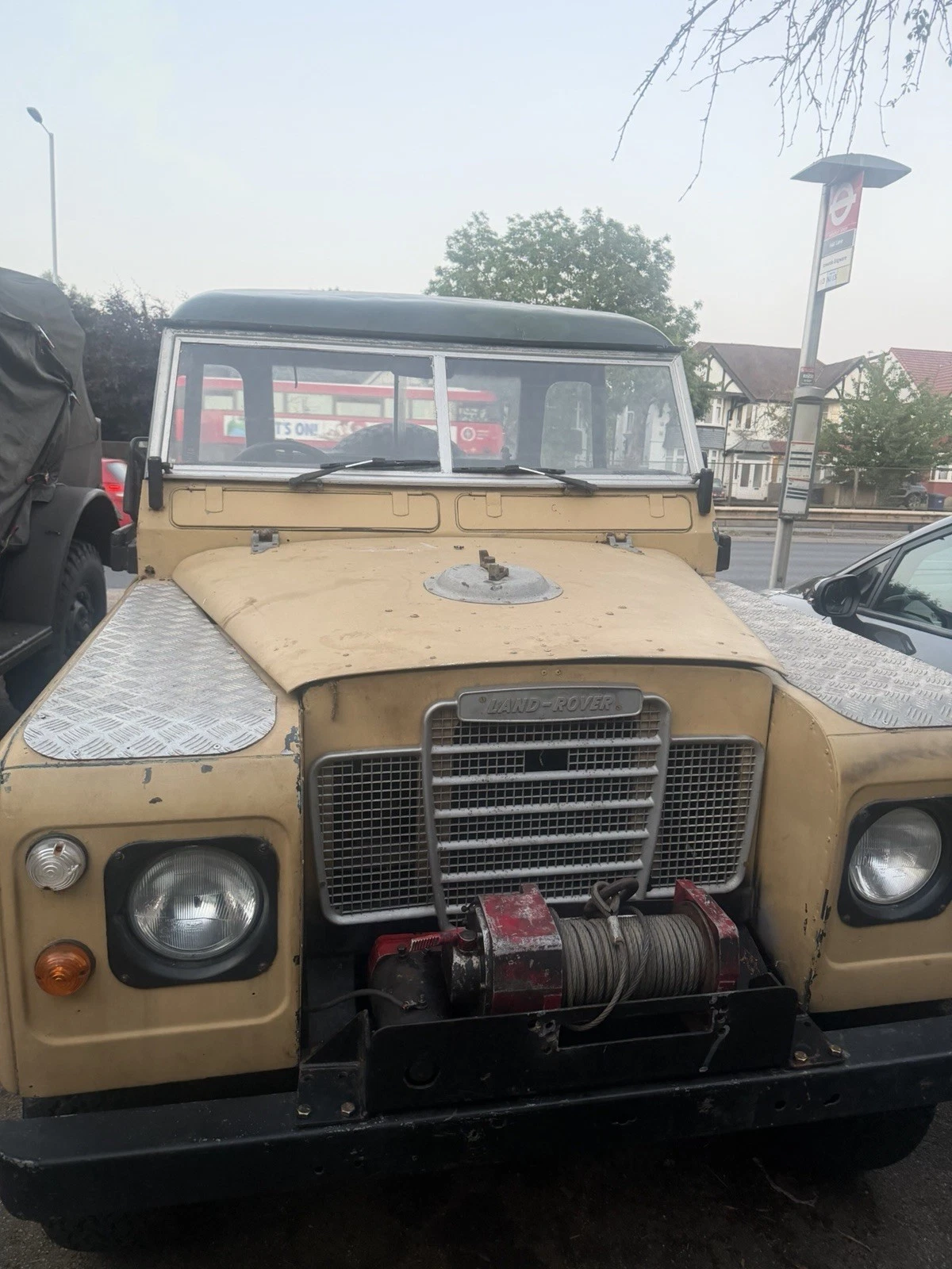 1973 Land Rover Series 3 Historic Pickup Winch Petrol