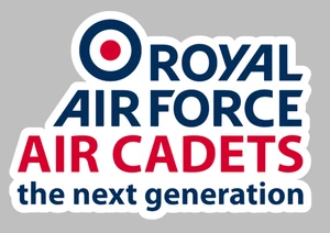 RAF Royal Air Force Cadets Logo Self Adhesive Vinyl Sticker