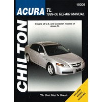 Acura TL 1999-2008 USA US Kanada North America Import Workshop Manual Chilton