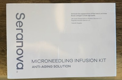 SEALED Seranova Microneedling Infusion Kit Anti-Aging Solution, 1 month