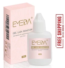 EMEDA Eyelash Extension Remover Gel 15ml - Quickly Dissolves Powerful Lash Ad