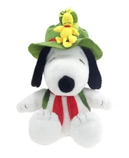 Peanuts Soft Beagle Scout Snoopy Animals And Plush Toys Polyester White NEW