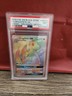 2018 POKEMON S & M DRAGON MAJESTY DRAGONITE GX SM156 BLACK STAR PROMO HOLO PSA 9