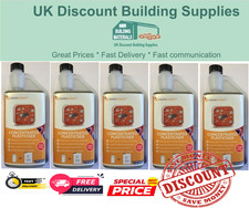 5 X LIquid science Mortar Plasticiser Concentrate