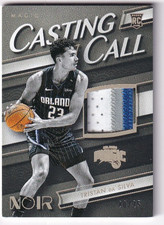 2024-25 Panini Noir NBA No. CCM-TDS Tristan Da Silva Rookie Patch 20/25