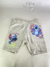Disney Lilo and Stitch Gray Pull On Shorts Girls Size 5