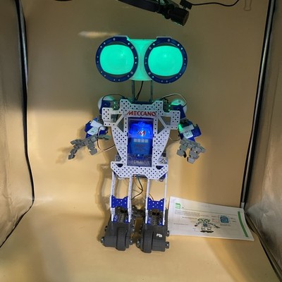 Meccano Tech Meccanoid 2.0 Assembled Robot #16402/ Works/ play Card/instruction