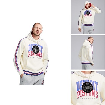 GAME 7 X NBA Officially Licensed Men's Long Sleeve Pullover Hoodie Fleece