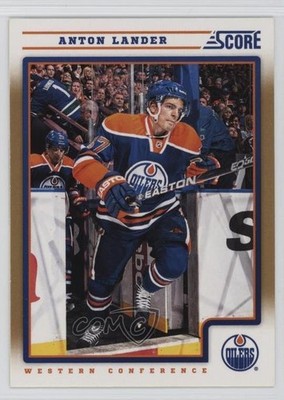 2012-13 Score Gold Rush Anton Lander #204 tr4