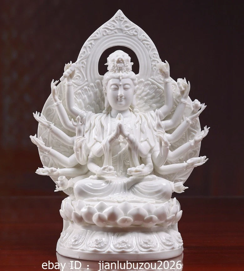 陶瓷古董中国Kwan-殷雕像、雕像| eBay