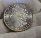 1880 S US Morgan Silver Dollar $1 Nice Semi PL Unc.