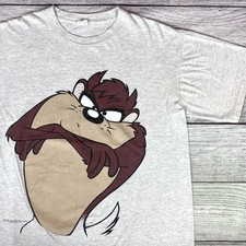 Vintage 1995 Tazmanian Devil Looney Tunes Cartoon T-shirt size Men's XL