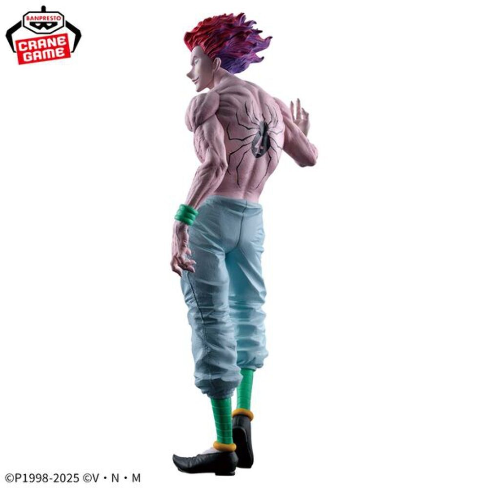 Figurine Hisoka Morow Grandista Banpresto décoration manga de 28 cm pour bureau et salon