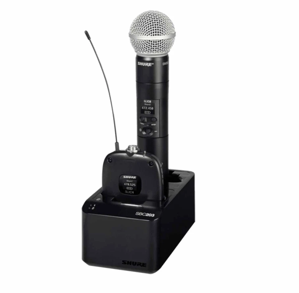 Shure SBC203-US Dual Docking Station for SLXD Transmitters and SB903 Battery - Image 4 of 4