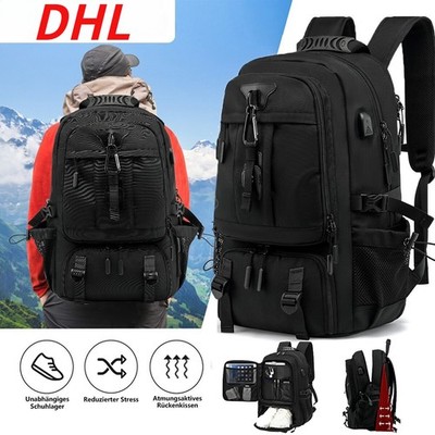 Rucksack Herren Reiserucksack 80L Wanderrucksack Trekkingrucksack  Wasserdicht | eBay.de