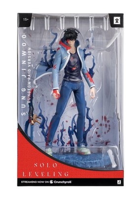 Jazwares Total Anime Figure~Solo Leveling Sung Jinwoo~Dungeon Raid~Damaged Box