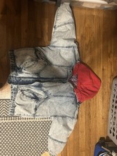 Vintage Pan Asia Acid Wash Denim Jacket