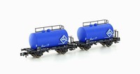 (6011) Hobbytrain 1:160, H24833, 2Tlg. Set Kesselwagen Aral Db Neu & Ovp