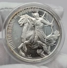 White Horse of Conquest 1 oz .999 Fine Silver Round 4 Horsemen of the Apocalypse