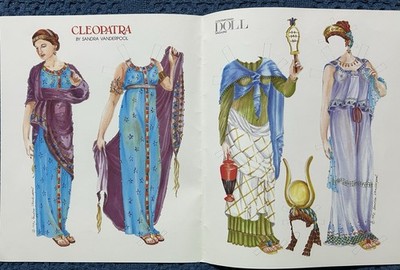 Cleopatra by Sandra Vanderpool c. 1992, Contemporary Doll Magazine