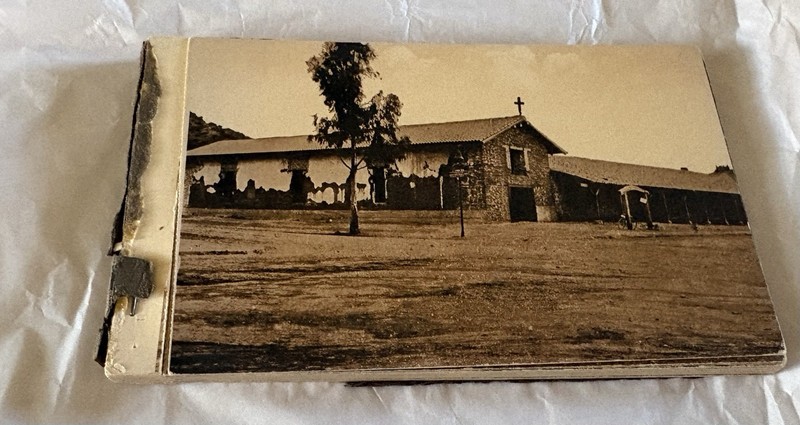 Antique CA Mission Postcards Unused Bardell Art SF