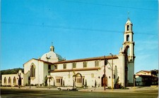 North Hollywood CA St. Charles Church Postcard
