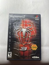 Spider-Man 3 PS2 PlayStation 2 Tested Authentic Black Label Complete Case Disc