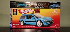 Hot Wheels Custom '90 Honda Civic EF Brickshop Set