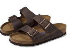 Birkenstock Arizona Soft Footbed Oiled Leather Sandals in Habana Model 0452761