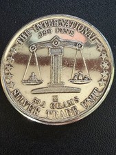 The Symbol Of Freedom International Trade Unit 1 Troy Oz .999 Fine Silver Round 110.00 per troy oz