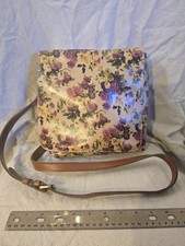 Patricia Nash Floral Crossbody Bag Brand New Antique Rose Pattern