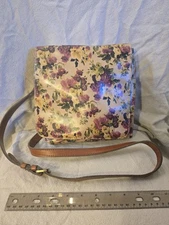 Patricia Nash Floral Crossbody Bag Brand New Antique Rose Pattern