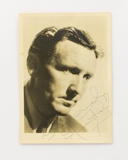 portrait photograph inscribed and signed 'Sincerely Spencer Tracy'