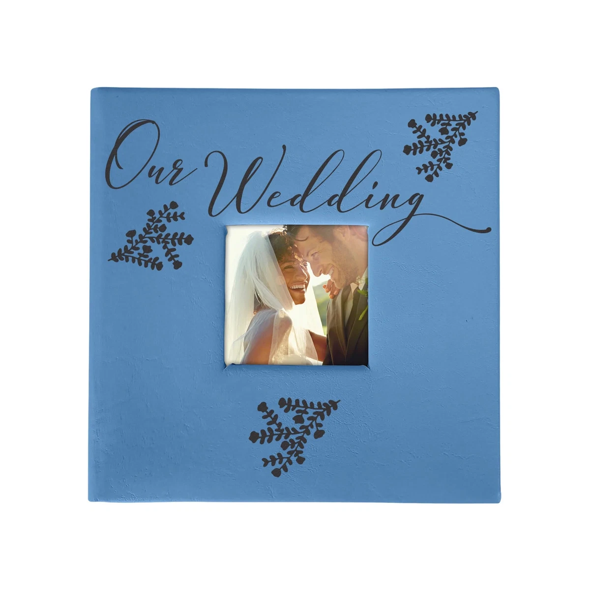Libro Degli Ospiti Matrimonio In Legno Inciso - Design #3 Marrone - Formato 15x23 Cm (6x9 Inches) Con 80 Pagine
