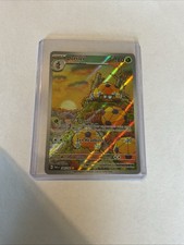 Pokémon TCG Dottler Illustration Rare 184/182 SV04 Paradox Rift Holo Card
