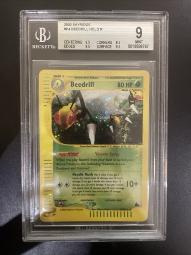 Beedrill graded BGS 9 for sale on eBay
