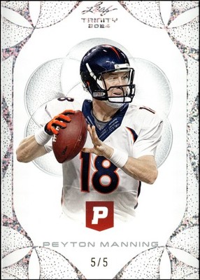 2024 Leaf Trinity Pristine Auctions Peyton Manning /5