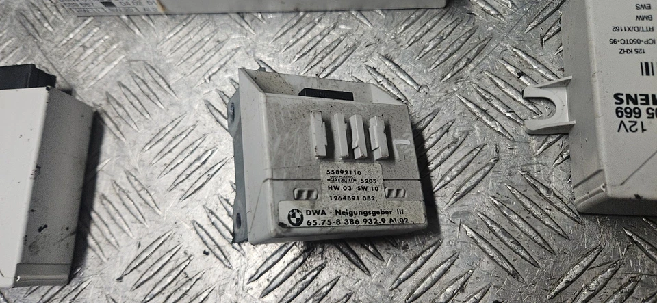 BMW 320I E46 2002 2.2 gasolina tambor de ignição chave transponder motor kit ecu - Imagem 3 de 4