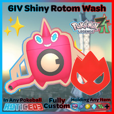 ✨ Shiny Alpha Rotom Wash 6IV + EVs ✨ Pokemon Legends ZA 🚀 Fast 🚀