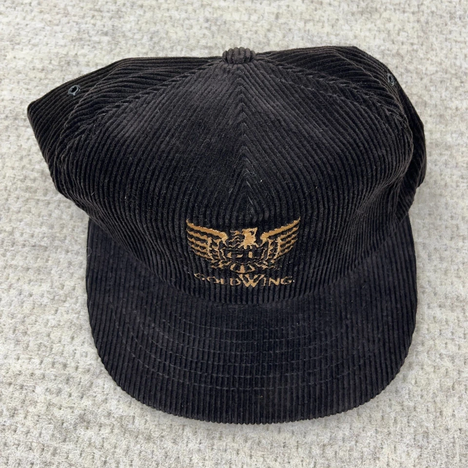 Gorra de camionero de pana Swingster de colección hecha en EE. UU. 80 Goldwing Eagle Foto 4 de 4