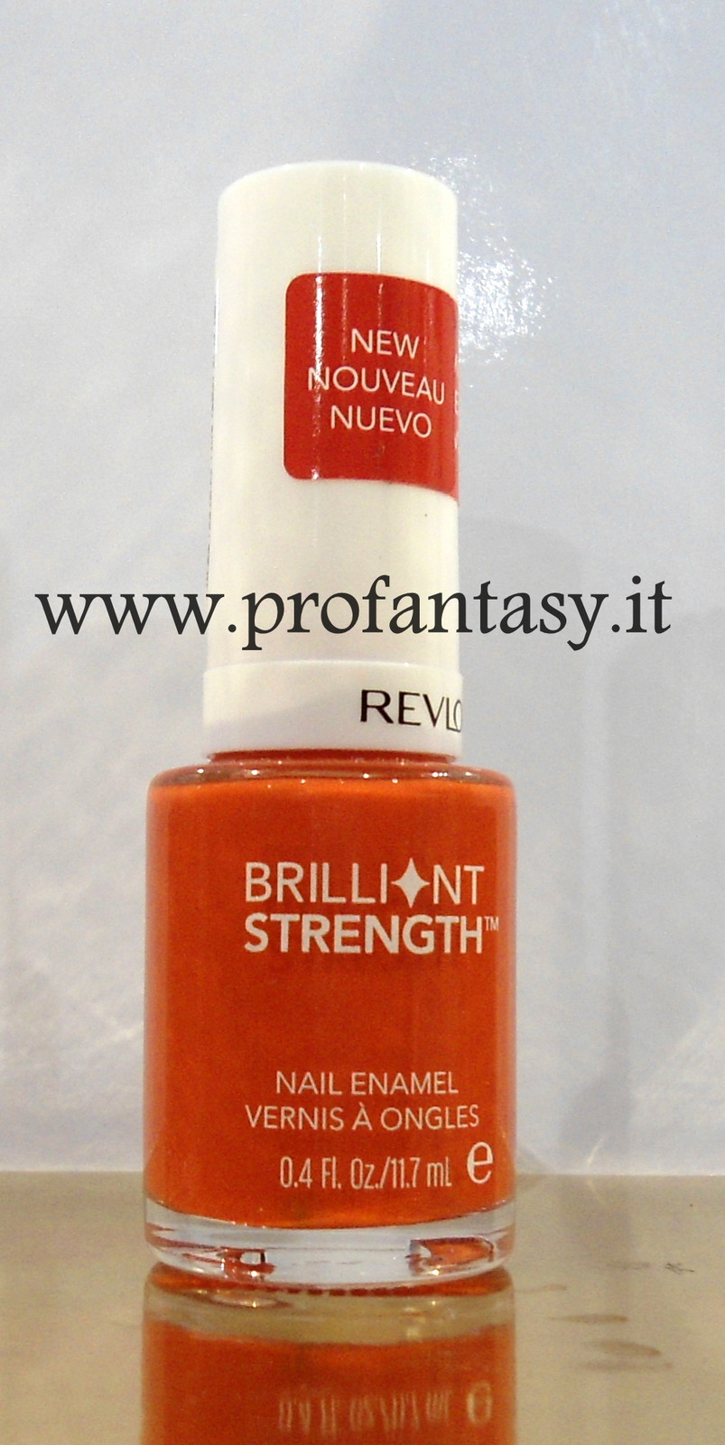 REVLON  NAIL ENAMEL BRILLIANT STRENGTH 130 INFLAME SMALTO