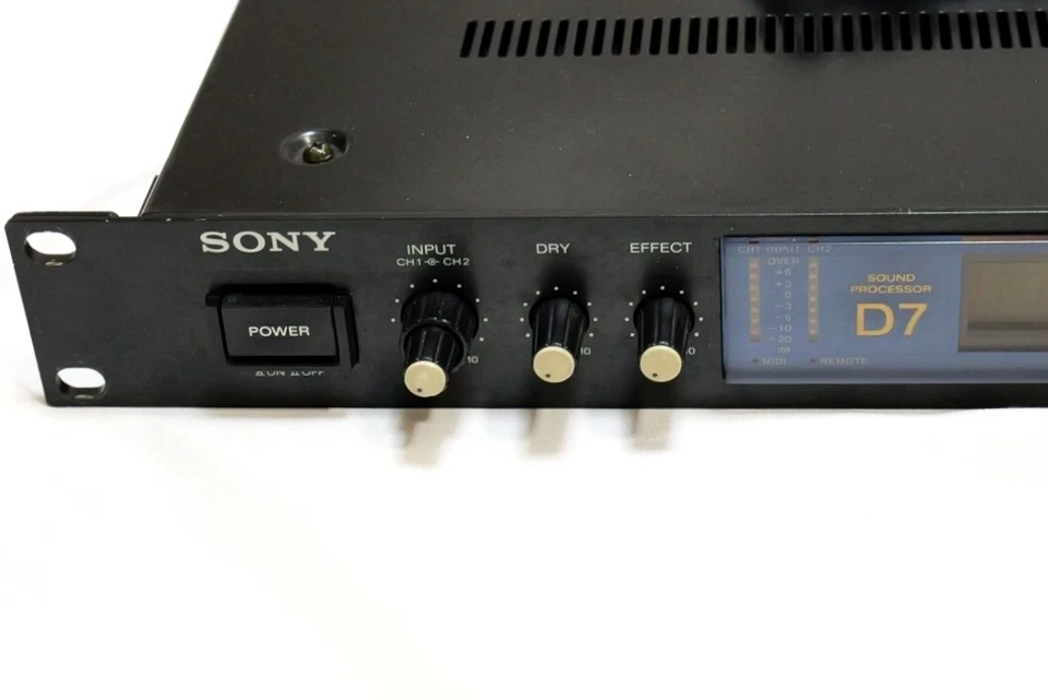 SONY DPS-D7 Digital Delay Effects Processor working - Image 3 of 4