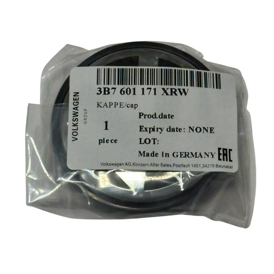 Tampa de roda Volkswagen 65mm 2.5 3B7601171 compatível com Jetta Passat Golf CC Tiguan - Imagem 4 de 4