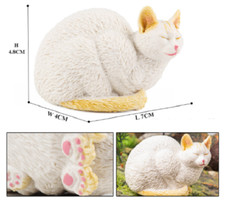7cm Small Cat PVC Toy Wild Animal Figure Doll Kids Gift